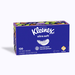 Kleenex® Ultra Soft™  Facial Tissues - Rectangular Box
